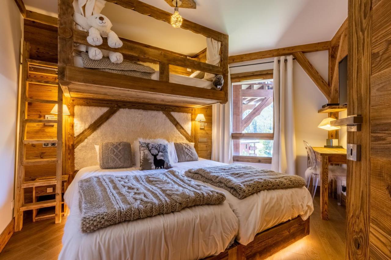 Arc 1950, Ambiance Chalet Luxe 5/7Pers Dans Residence 5* Skis Aux Pieds Avec Spa Les Arcs  Eksteriør bilde