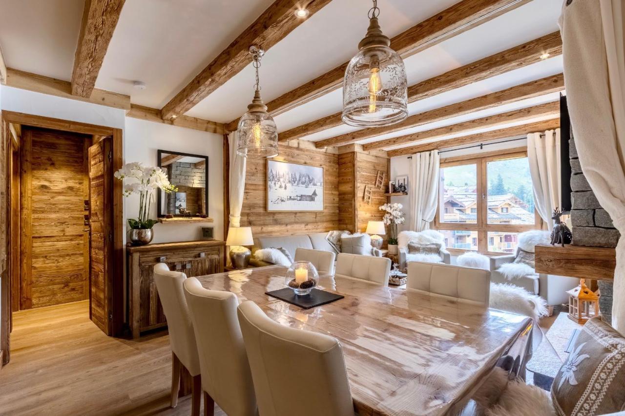 Arc 1950, Ambiance Chalet Luxe 5/7Pers Dans Residence 5* Skis Aux Pieds Avec Spa Les Arcs  Eksteriør bilde