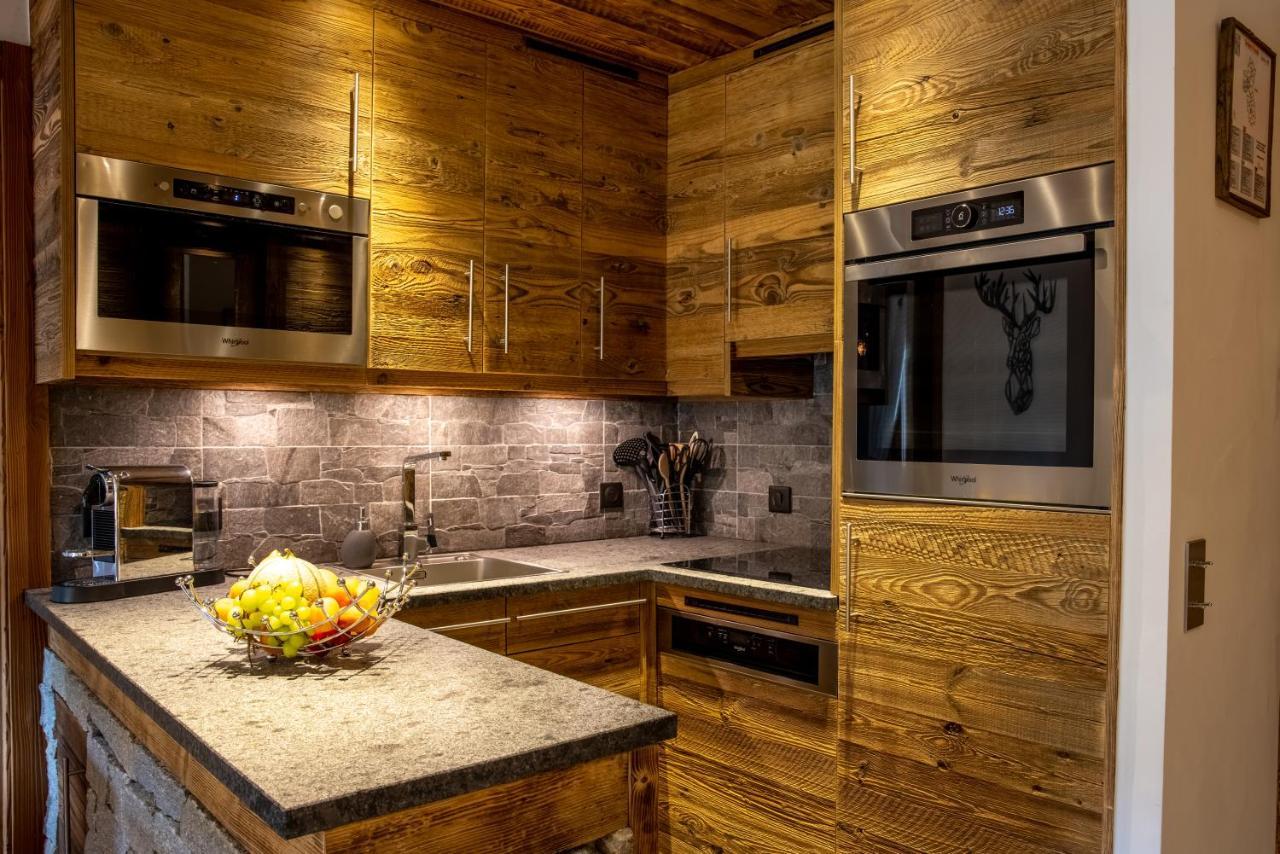 Arc 1950, Ambiance Chalet Luxe 5/7Pers Dans Residence 5* Skis Aux Pieds Avec Spa Les Arcs  Eksteriør bilde