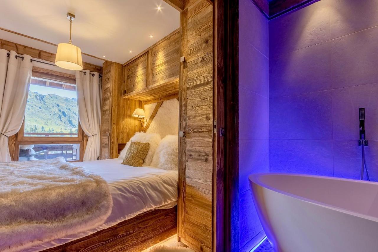 Arc 1950, Ambiance Chalet Luxe 5/7Pers Dans Residence 5* Skis Aux Pieds Avec Spa Les Arcs  Eksteriør bilde