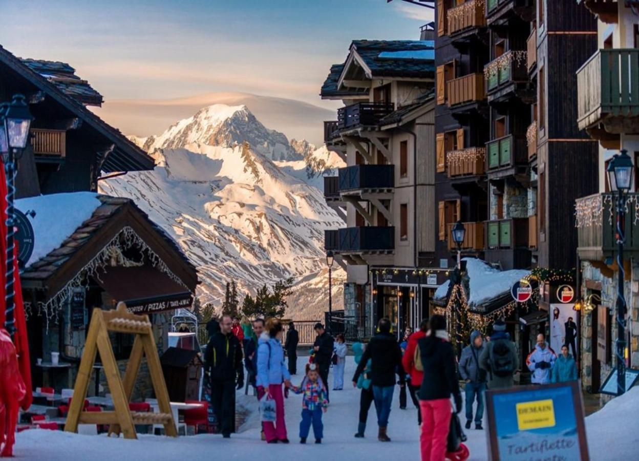 Arc 1950, Ambiance Chalet Luxe 5/7Pers Dans Residence 5* Skis Aux Pieds Avec Spa Les Arcs  Eksteriør bilde