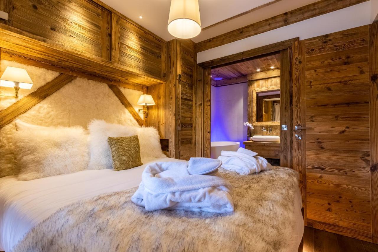 Arc 1950, Ambiance Chalet Luxe 5/7Pers Dans Residence 5* Skis Aux Pieds Avec Spa Les Arcs  Eksteriør bilde
